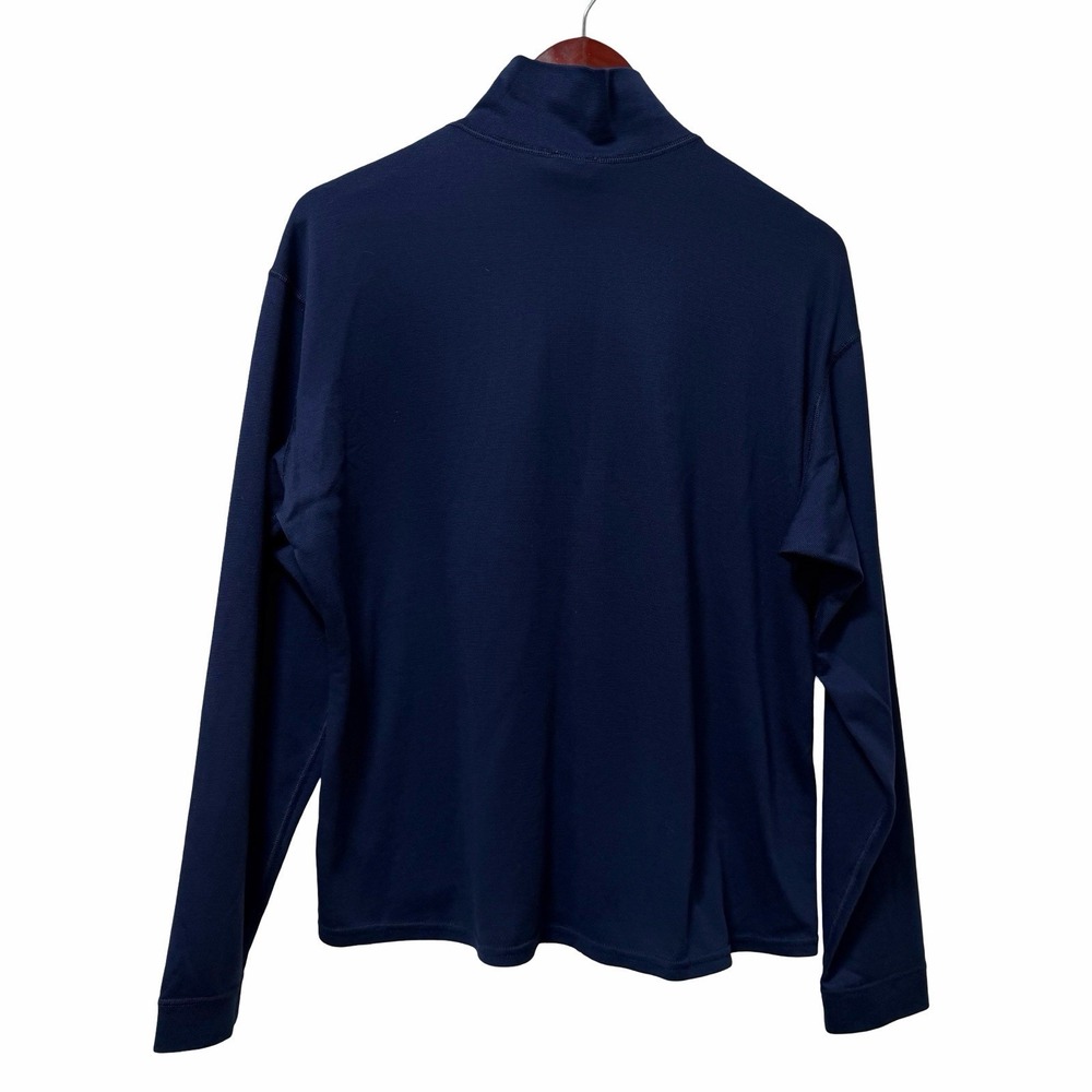 Patagonia Womens Capeline Polartech Baselayer Top Size XL Navy Outdoor Layers - Picture 2 of 6